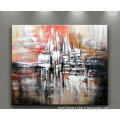Handmade Modern Abstract Canvas Oil Painting (XD1-127)